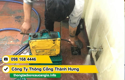 Thông cống nghẹt xã Cần Giờ