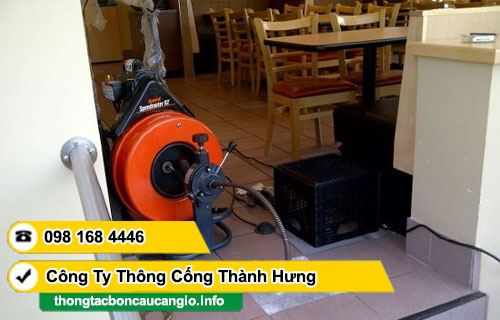 Thông cống nghẹt xã Cần Giờ